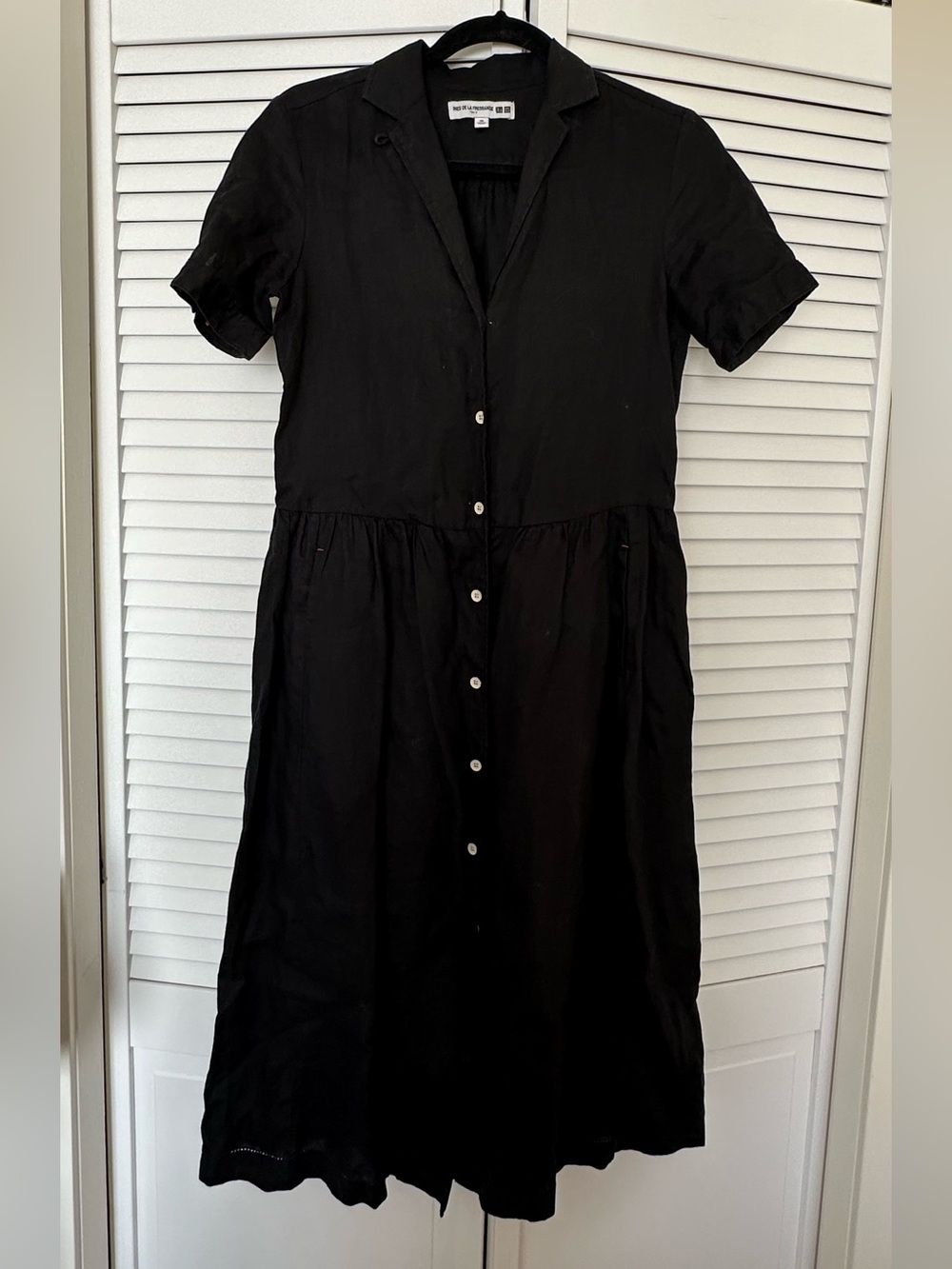 Linen midi dress Uniqlo XS